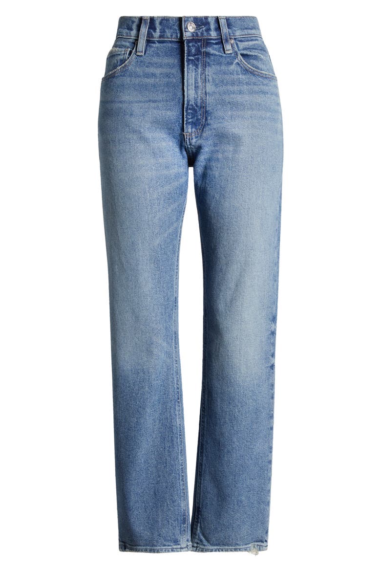 Sawyer High Waist Straight Leg Jeans, Alternate, color, COSTAR