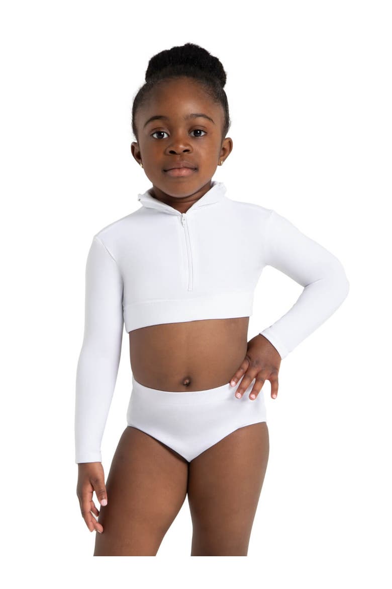 Turtleneck Long Sleeve Top, Main, color, White
