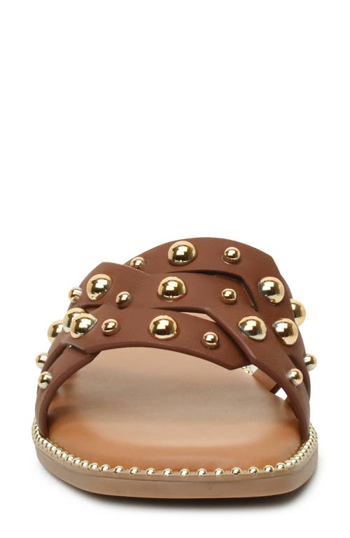 NICOLE MILLER NICOLE MILLER STUDDED SLIDE SANDAL