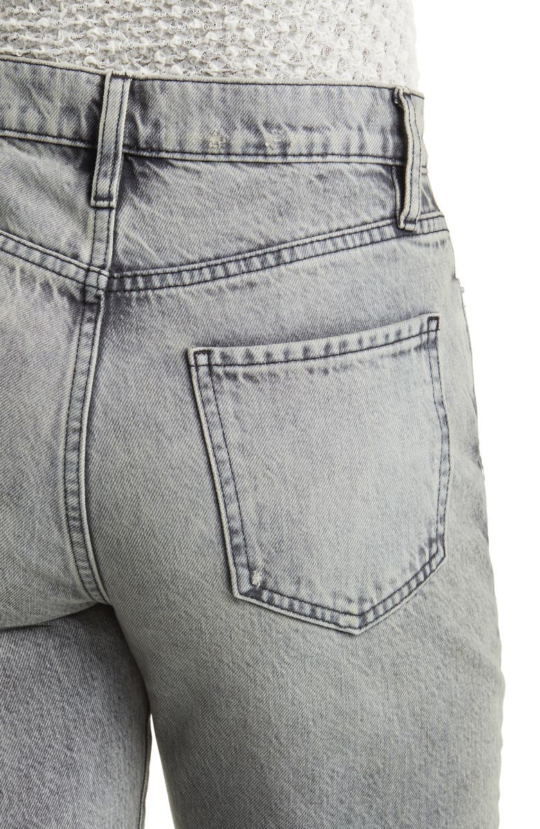 FRAME Le Jane Studded Crop Straight Leg Jeans, Alternate, color, Subculture