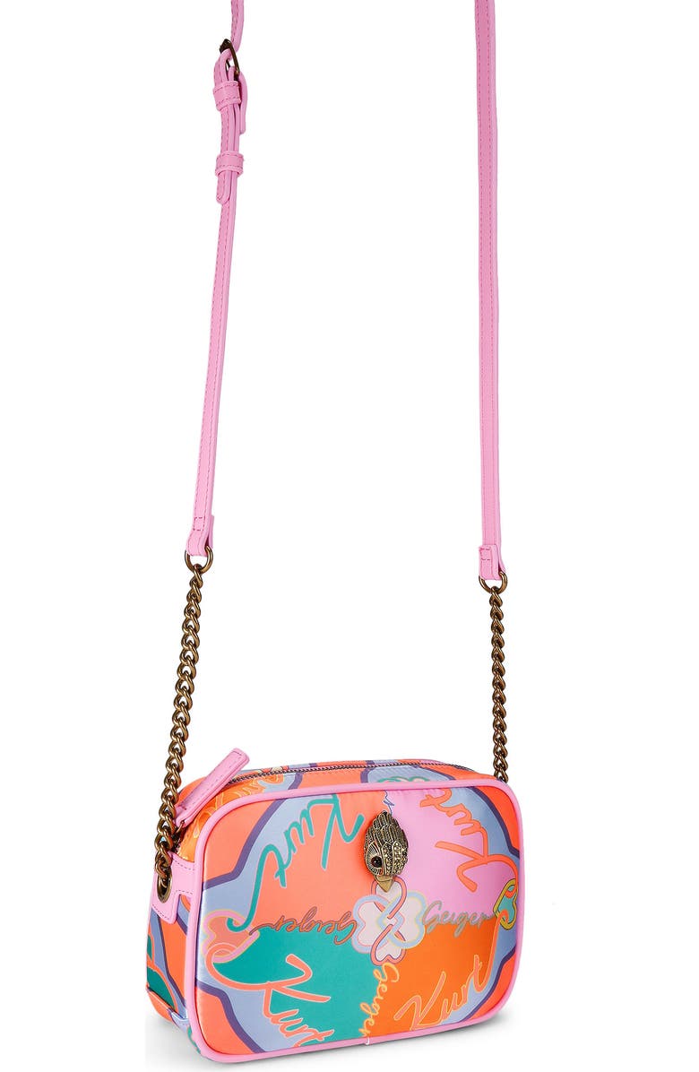 Kurt Geiger London Hoxton Recycled Polyester Camera Bag, Alternate, color, Pink