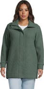Lands' End Boucle Fleece Coat