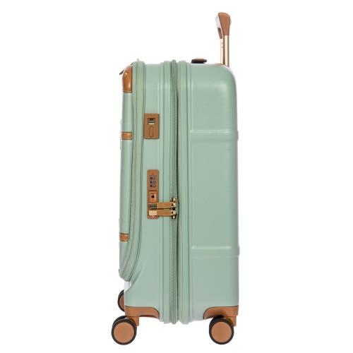 Bric's Bellagio 3.0 21" Carry-on Expandable Spinner W/pocket In Green