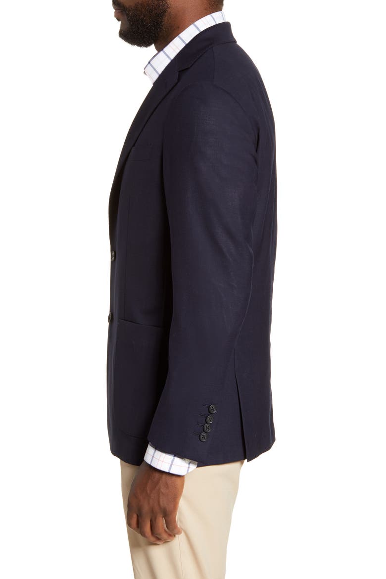 Lavelle Summerweight Navy Wool Blazer, Alternate, color, BLUE