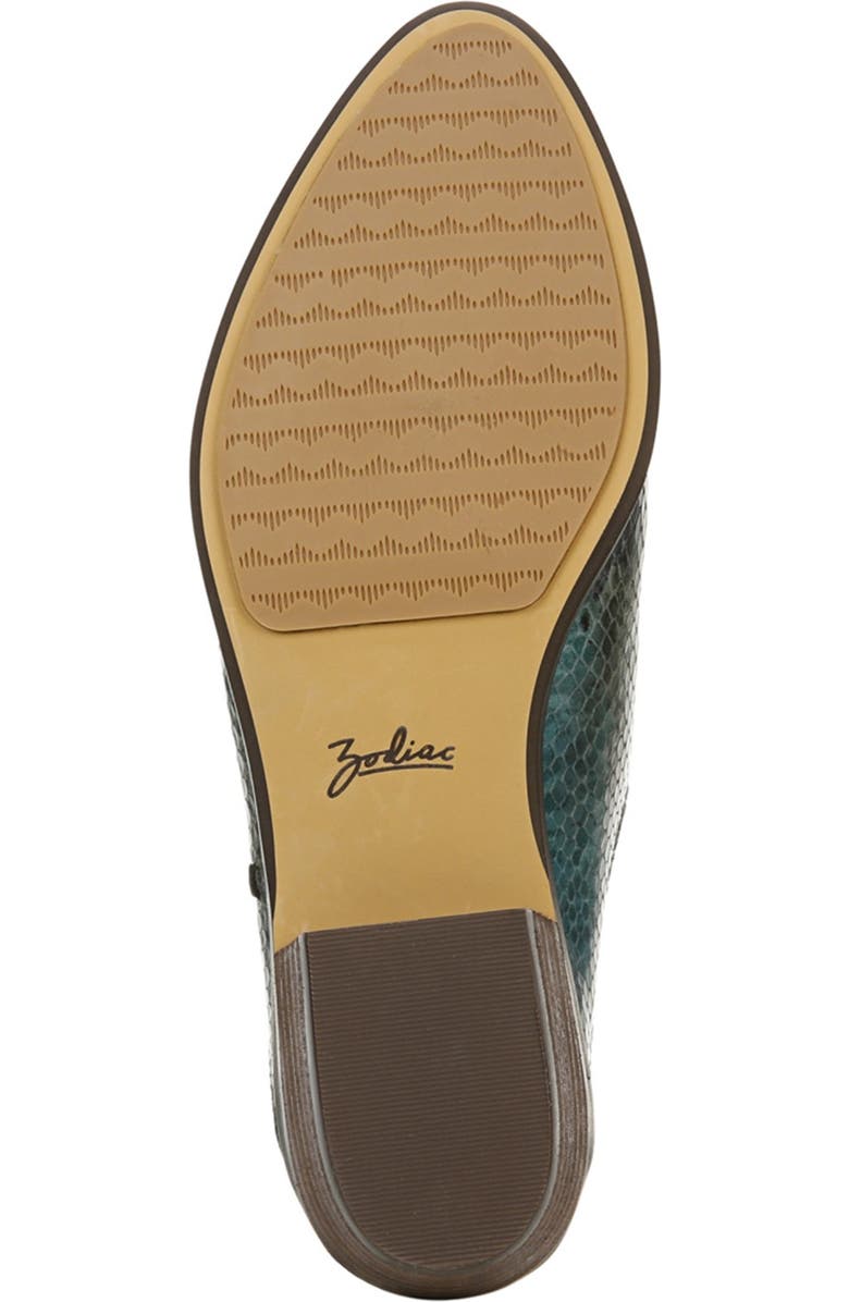 Zodiac Quartz Snake Skin Embossed Mule, Alternate, color,