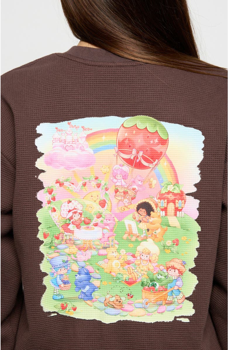 Samii Ryan LIFE IS SWEET THERMAL LONGSLEEVE, Alternate, color, Brown