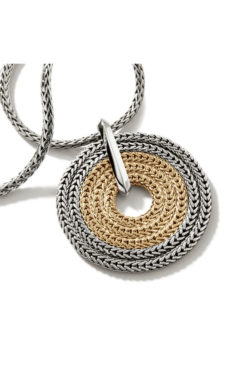 John Hardy Rata Chain Pendant Necklace, Alternate, color, 