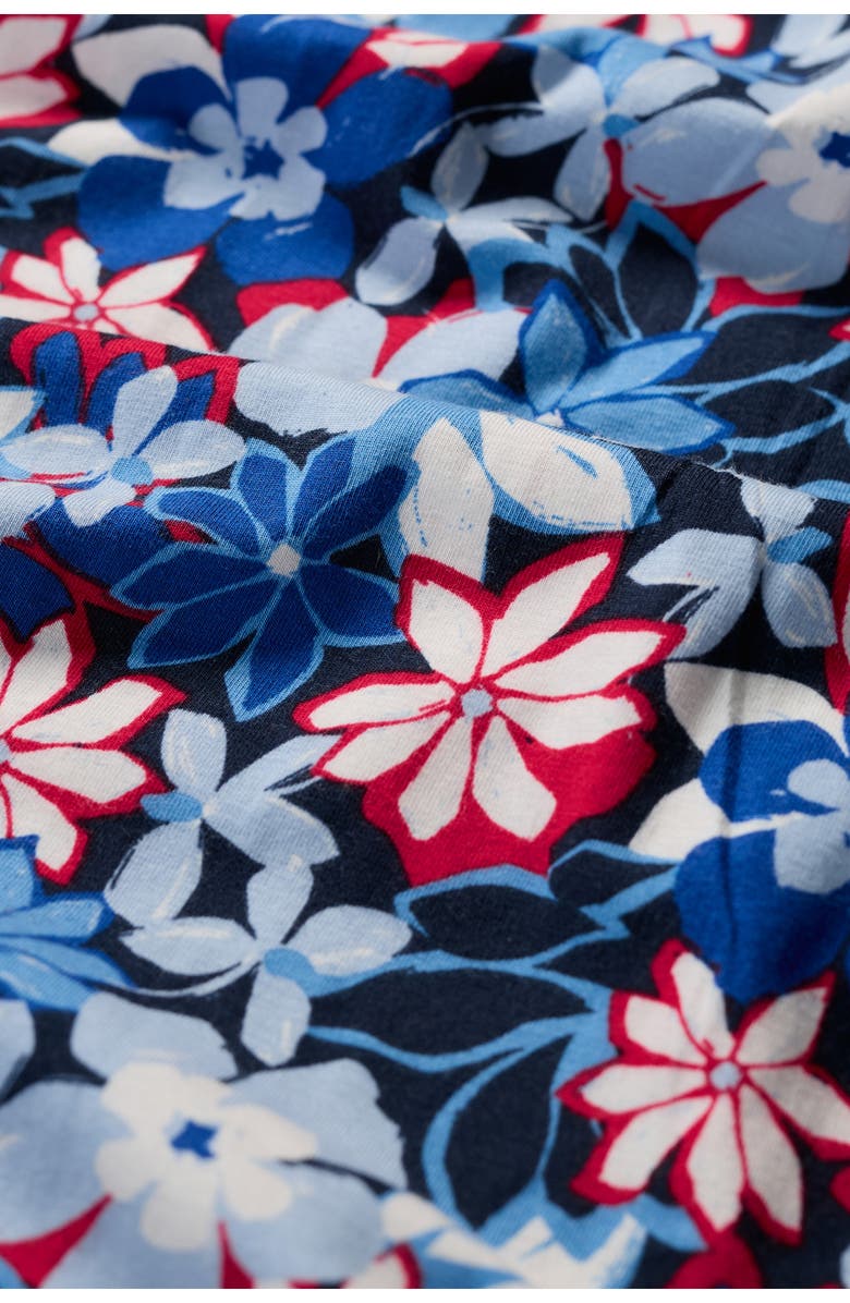 Seasalt Cornwall Wild Bouquet Jersey Midi Dress, Alternate, color, Seashore Floral Maritime