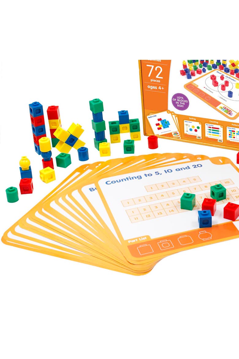 30 Mathcubes Sorting and Patterns Activity Set, Ages 4+, Alternate, color, Multicolored
