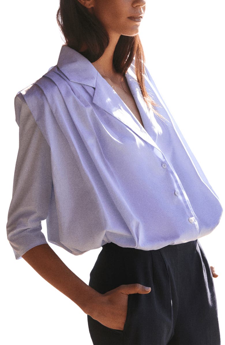 The IQ Collection Lottie Shirt, Alternate, color, Blue