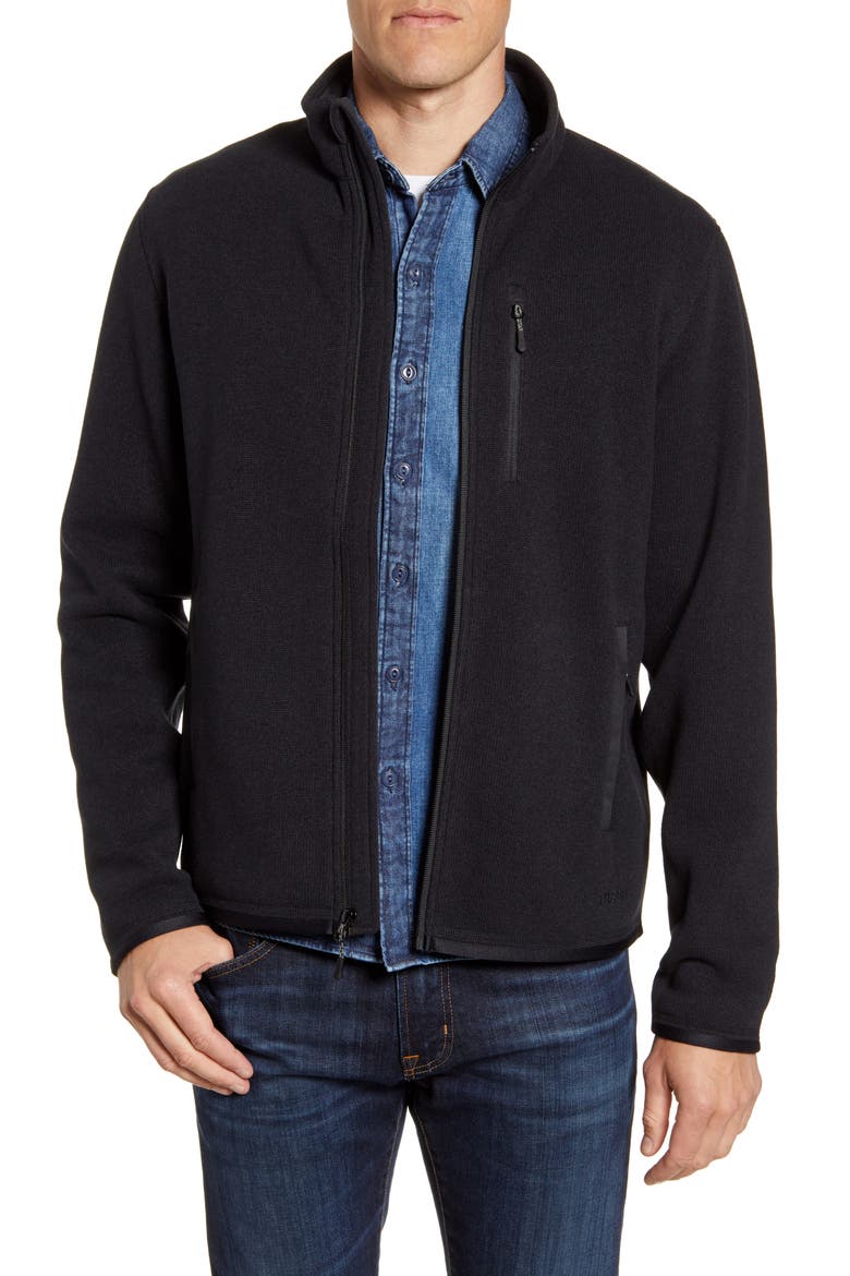 Ridgeway Polartec® Fleece Jacket, Main, color, BLACK