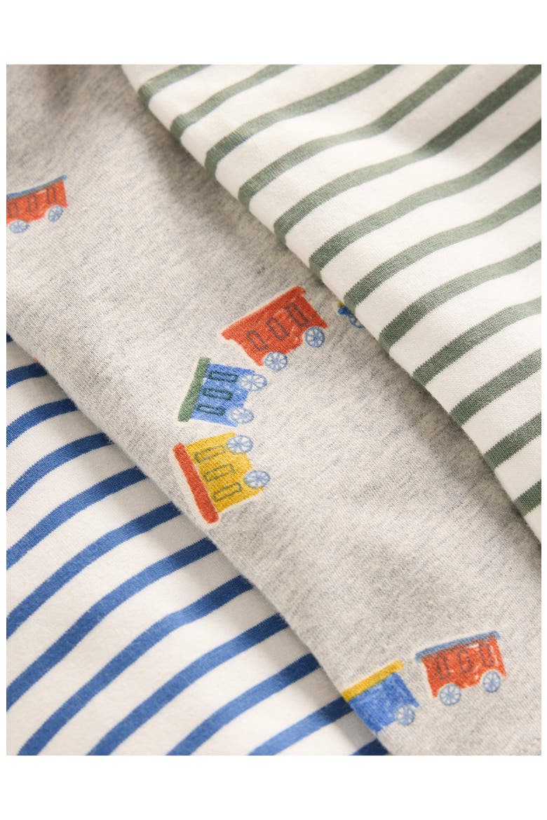 Kids' 3-Pack Cotton Leggings, Alternate, color, GREY MARL TRAINS