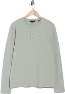 Vince Double Face Piqué Henley
