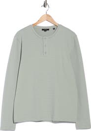 Vince Double Face Piqué Henley