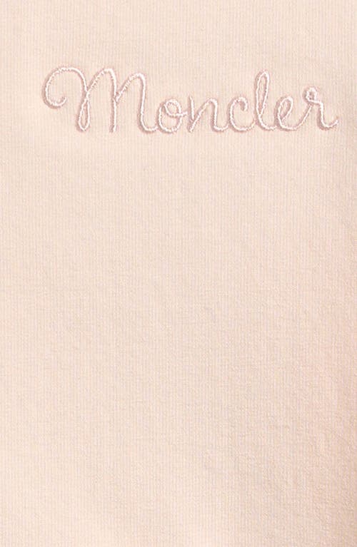 Moncler Kids' Sweatshirt Dress In Pink