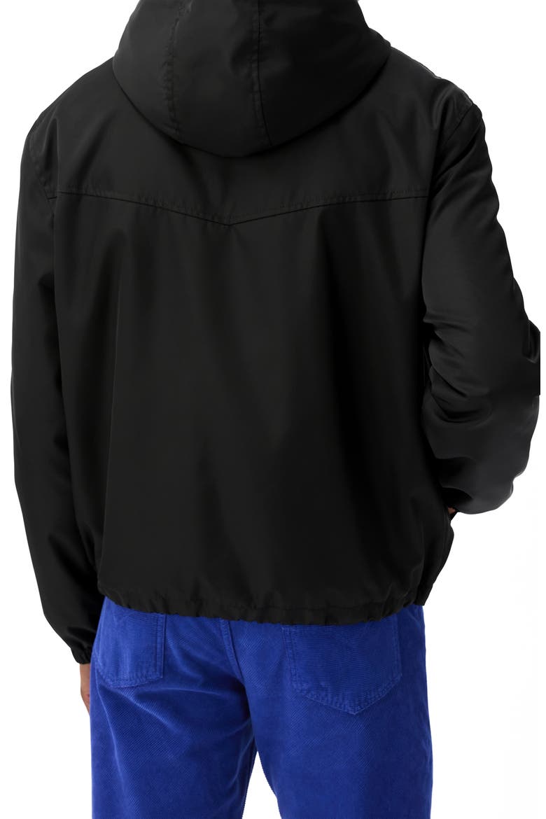 Technical Twill Blouson Jacket, Alternate, color, BLACK