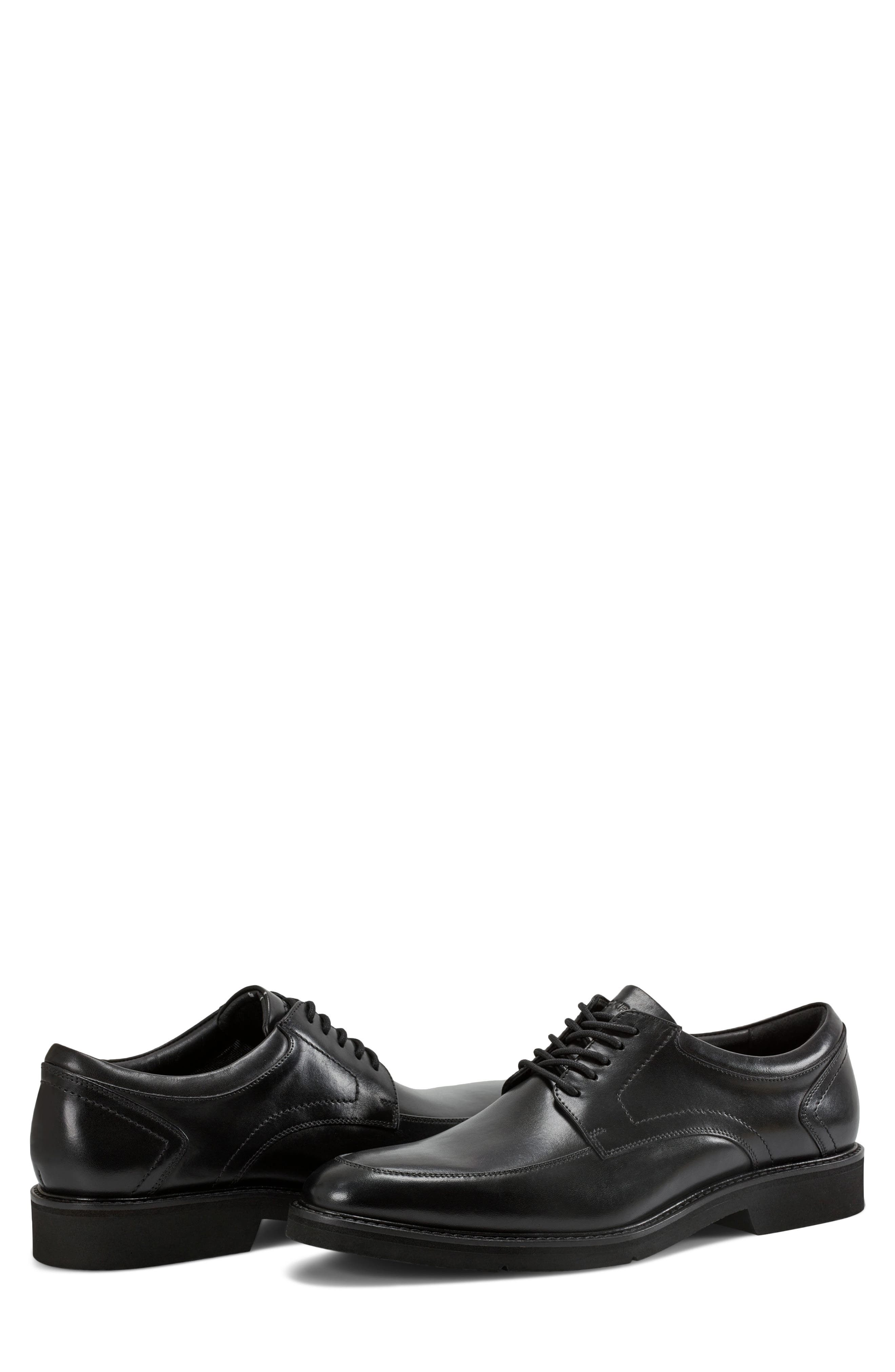 Rockport Floran Apron Toe Derby, Alternate, color, Black