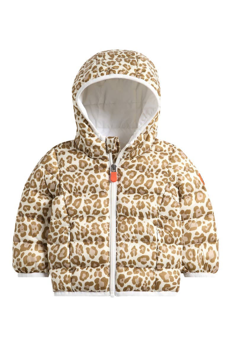 Dag Puffer Jacket, Main, color, BROWN LEOPARD