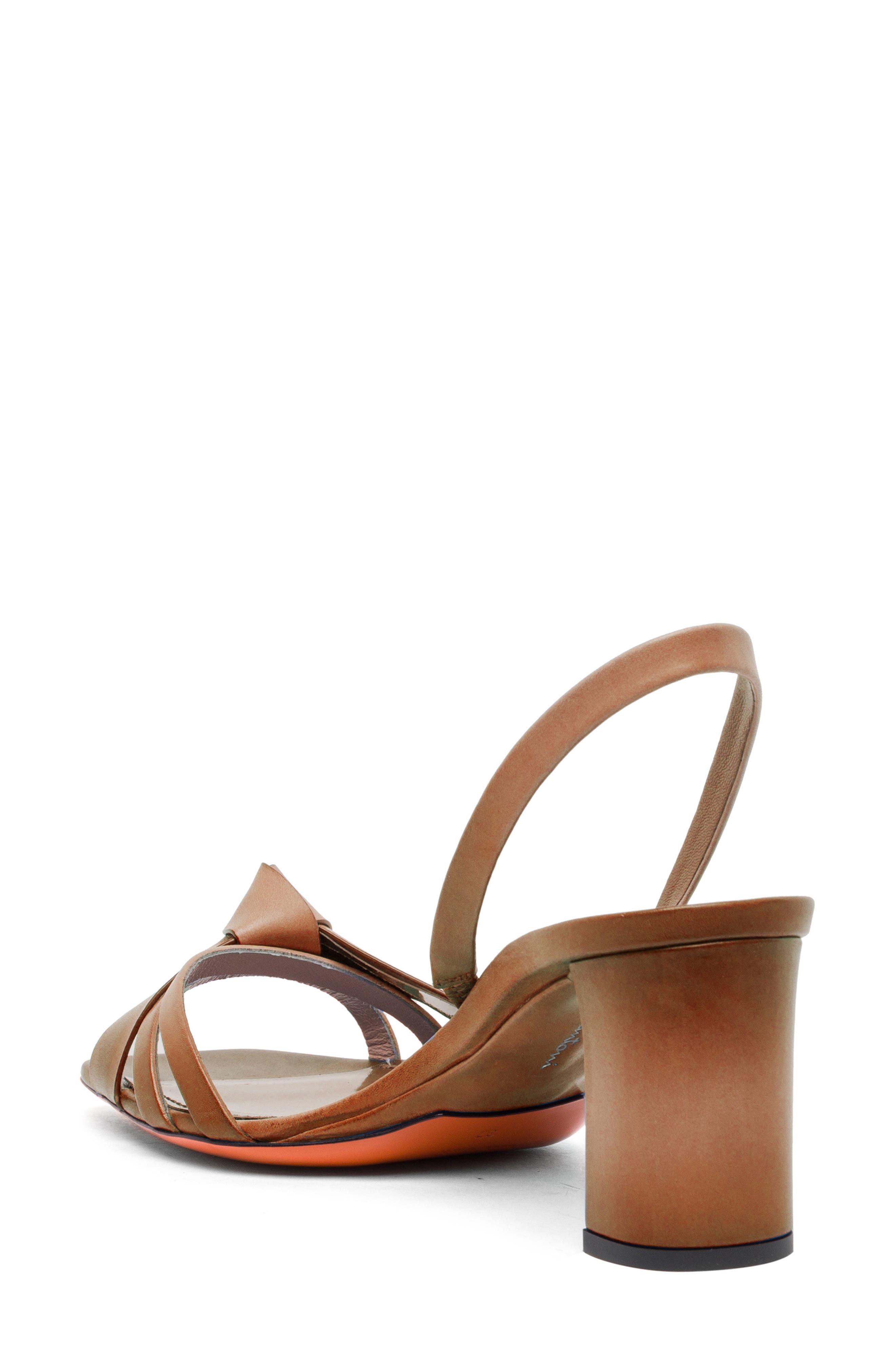 Santoni Forgive Slingback Sandal, Alternate, color, 
