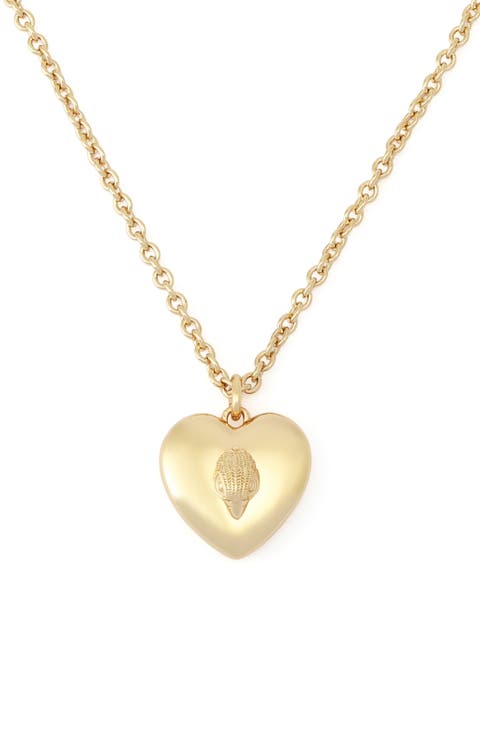 Eagle Heart Pendant Necklace