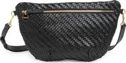 Clare V. Grande Woven Leather Belt Bag