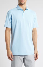 Peter Millar Soul Solid Performance Mesh Golf Polo