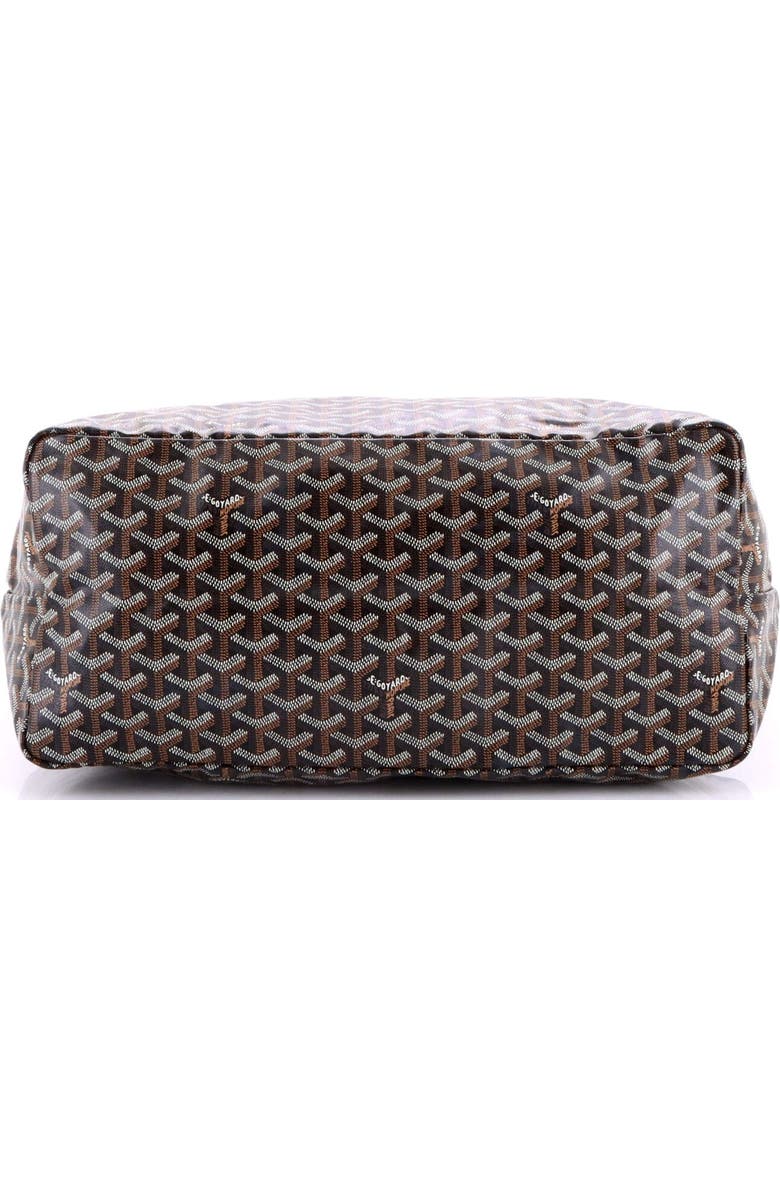 Pre-Owned Goyard Saint Louis Tote Coated Canvas GM, Alternate, color, Black