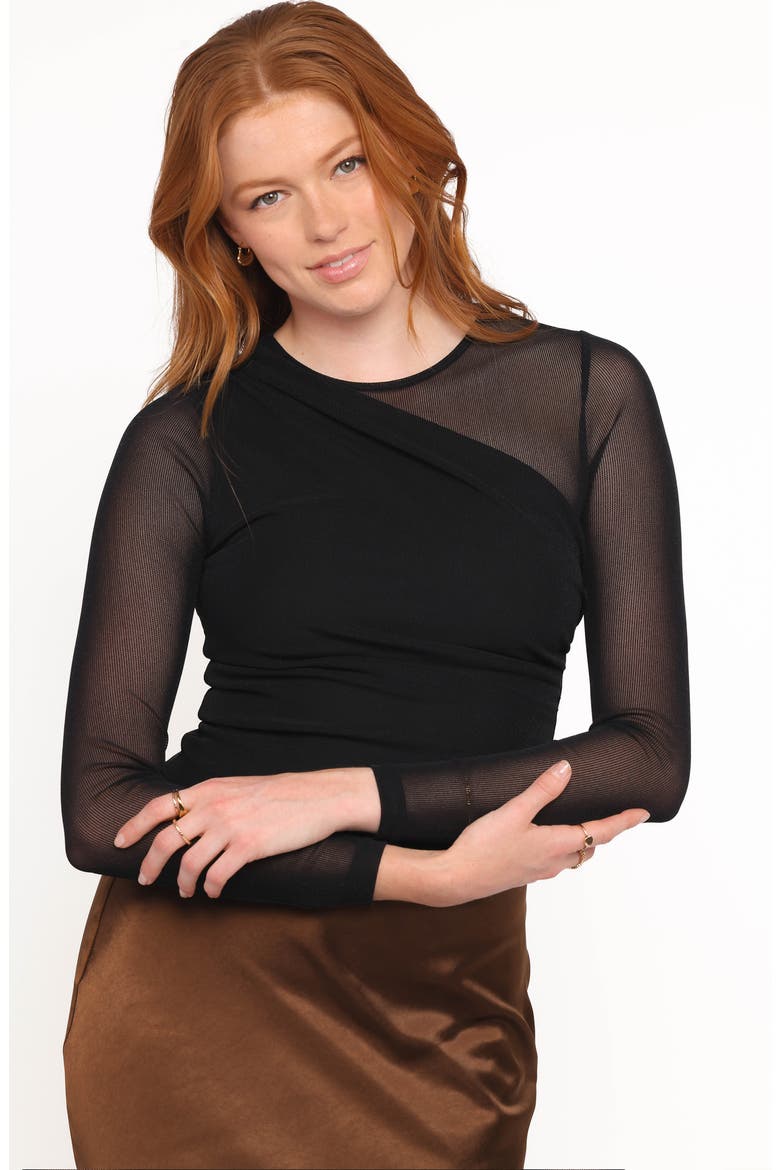 Banks Long Sleeve Shirt, Alternate, color, BLACK