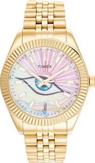 Timex® x Jacquie Aiche Guiding Light Bracelet Watch, 36mm