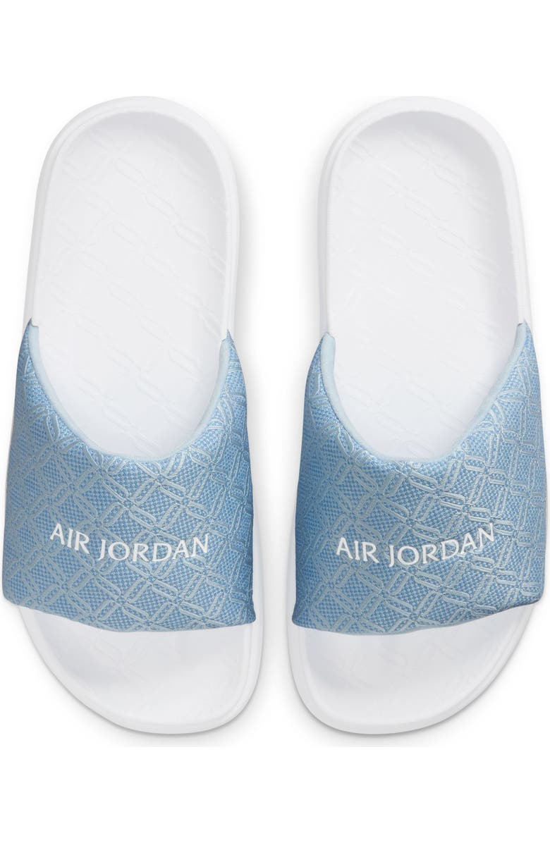 Jordan Sophia Slide Sandal, Alternate, color, 400 Blbynd/White