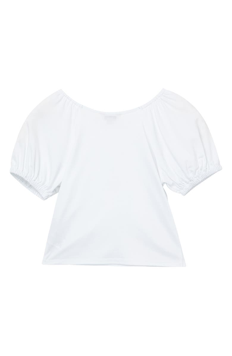 Habitual Kids ' Twist Front Puff Sleeve Top, Alternate, color, 