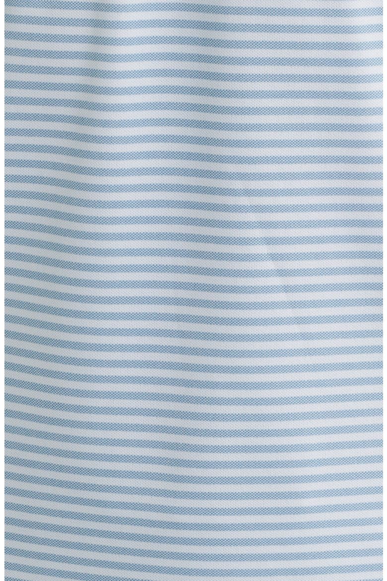 Cruz Stripe Performance Jersey Polo, Alternate, color, CARBON FIBER