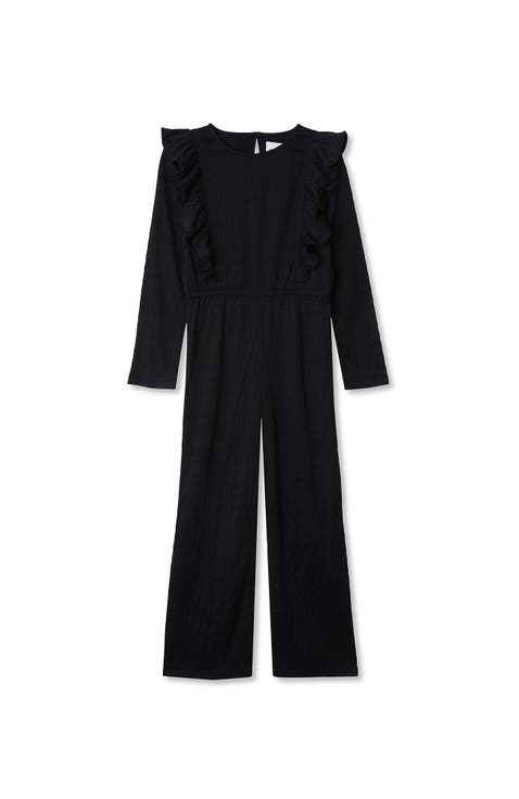 Girls Long Sleeve Cozy Jumpsuit