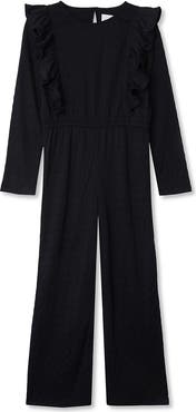 Lands' End Girls Long Sleeve Cozy Jumpsuit