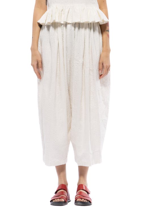 Toit Volant Radio Pants In White