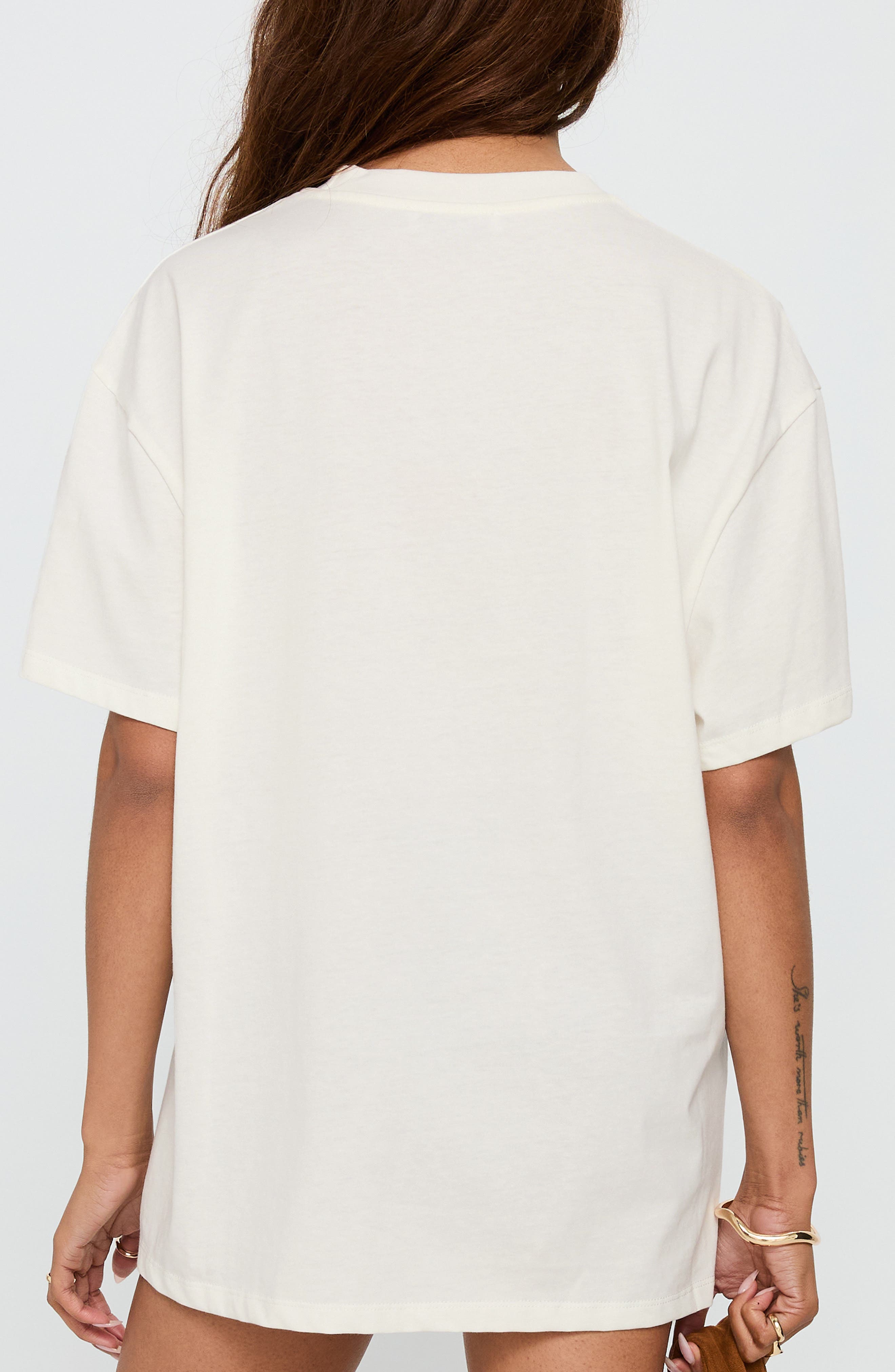 Unwind in Peace Oversize Graphic T-Shirt - image 2