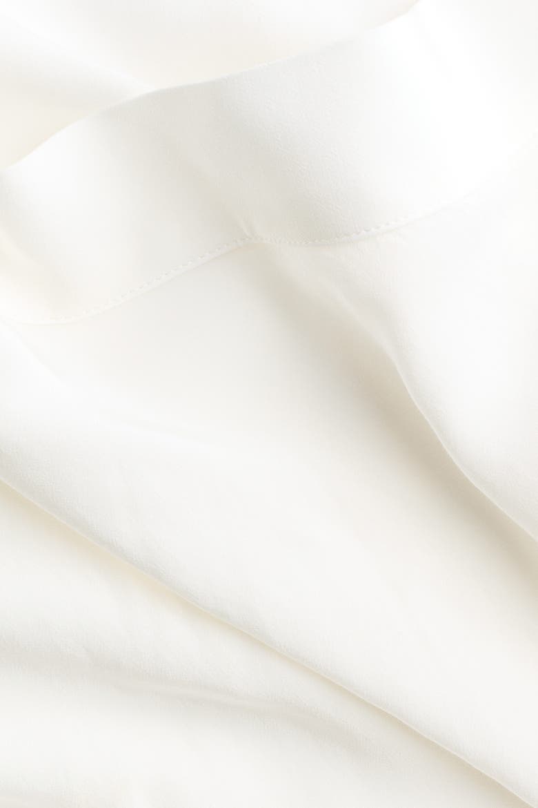 Cowl-neck Blouse, Alternate, color, White