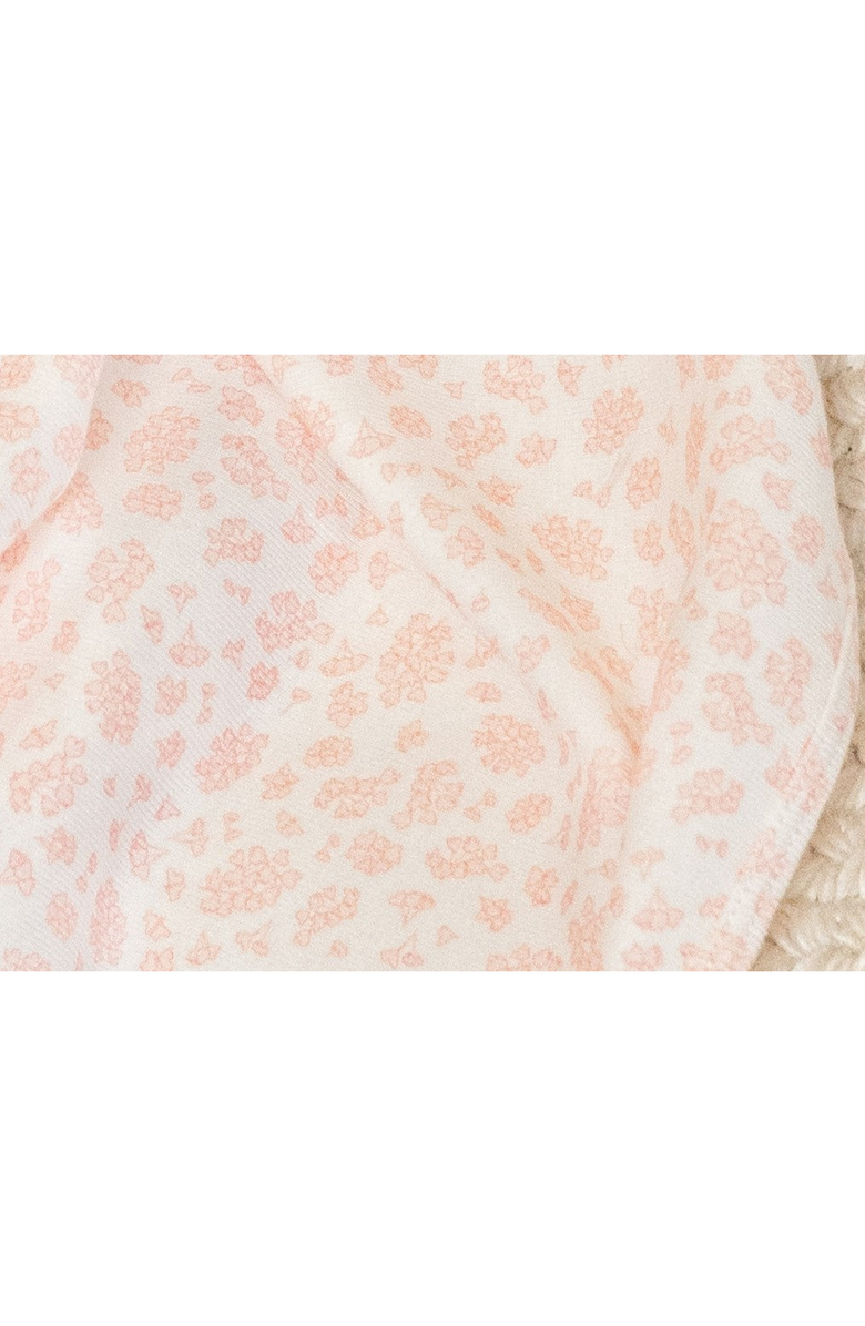 NoggiWear Floral Printed Blanket, Alternate, color, Pink Floral