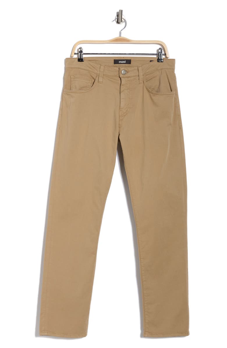 Mavi Jeans Zach Straight Leg Pants, Alternate, color, British Khaki