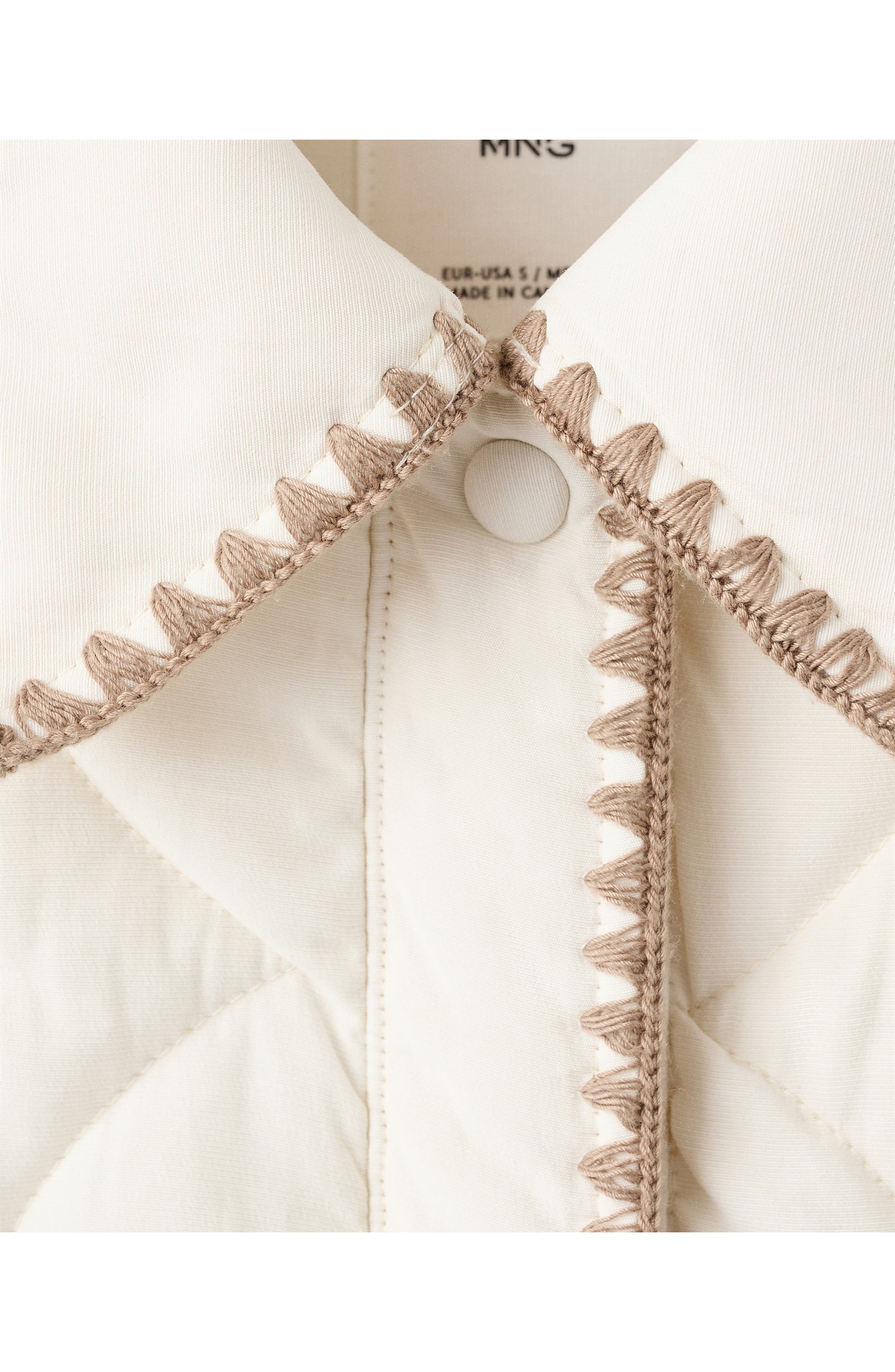 MANGO Quilted Jacket — фото 6