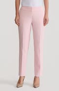 KASPER Flat Front Slim Pants