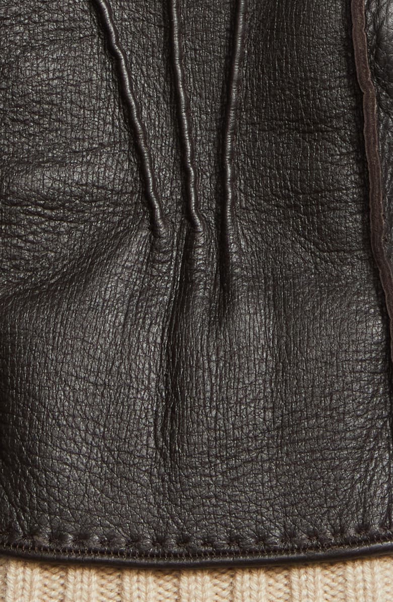Loro Piana Adler Deerskin Leather Gloves, Alternate, color, 