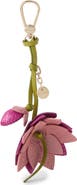 Brahmin Lotus Leather Bag Charm