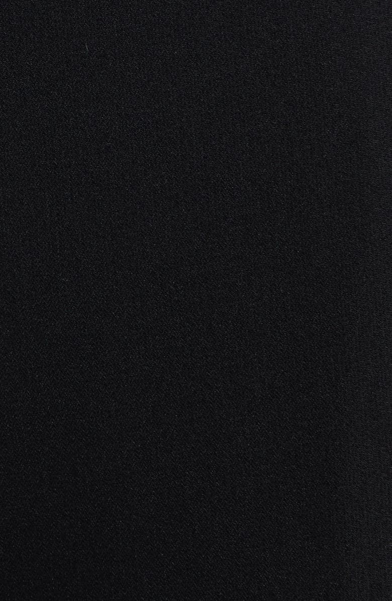 KASPER Flat Front Slim Pants, Alternate, color, Black