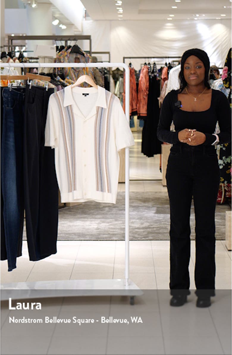 Silas Stripe Camp Shirt, sales video thumbnail