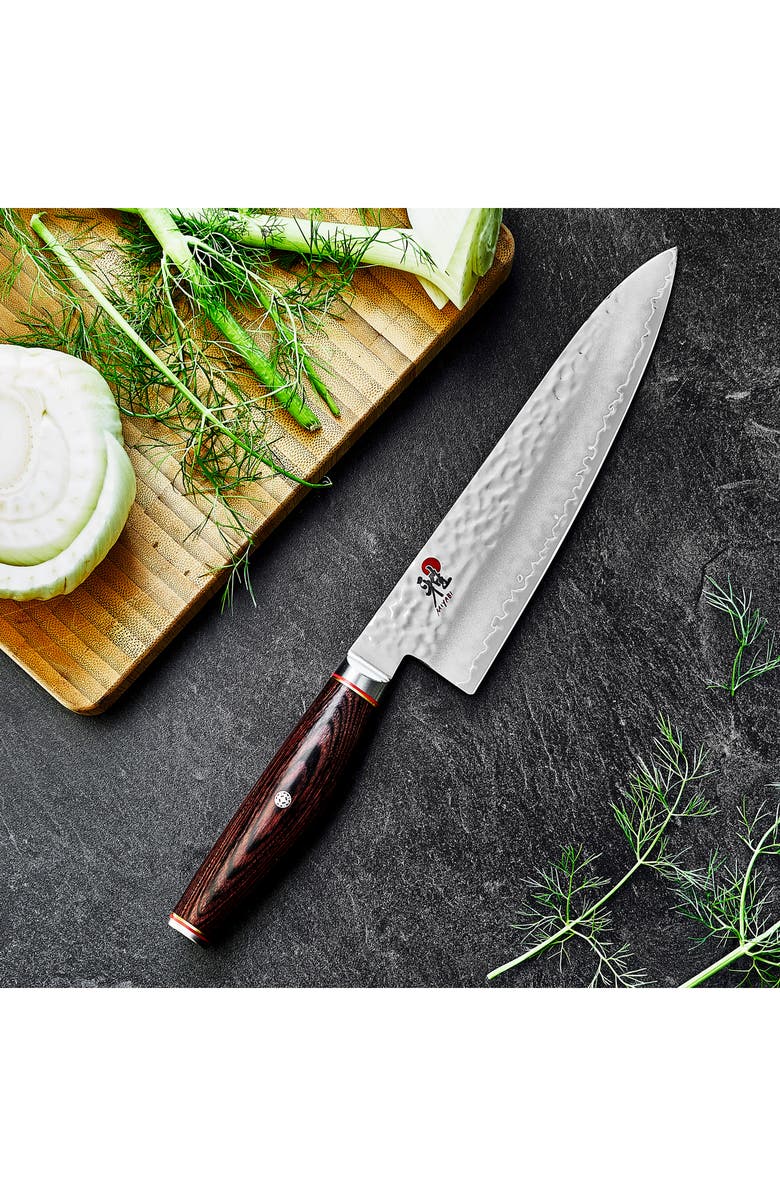 MIYABI 6000MCT- Artisan 8" Chef's Knife, Alternate, color, Stainless Steel
