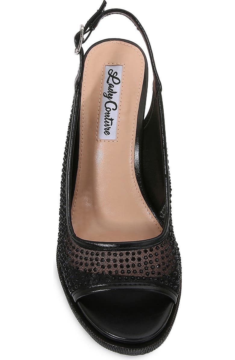 LADY COUTURE Belair Slingback Wedge Sandal, Alternate, color,