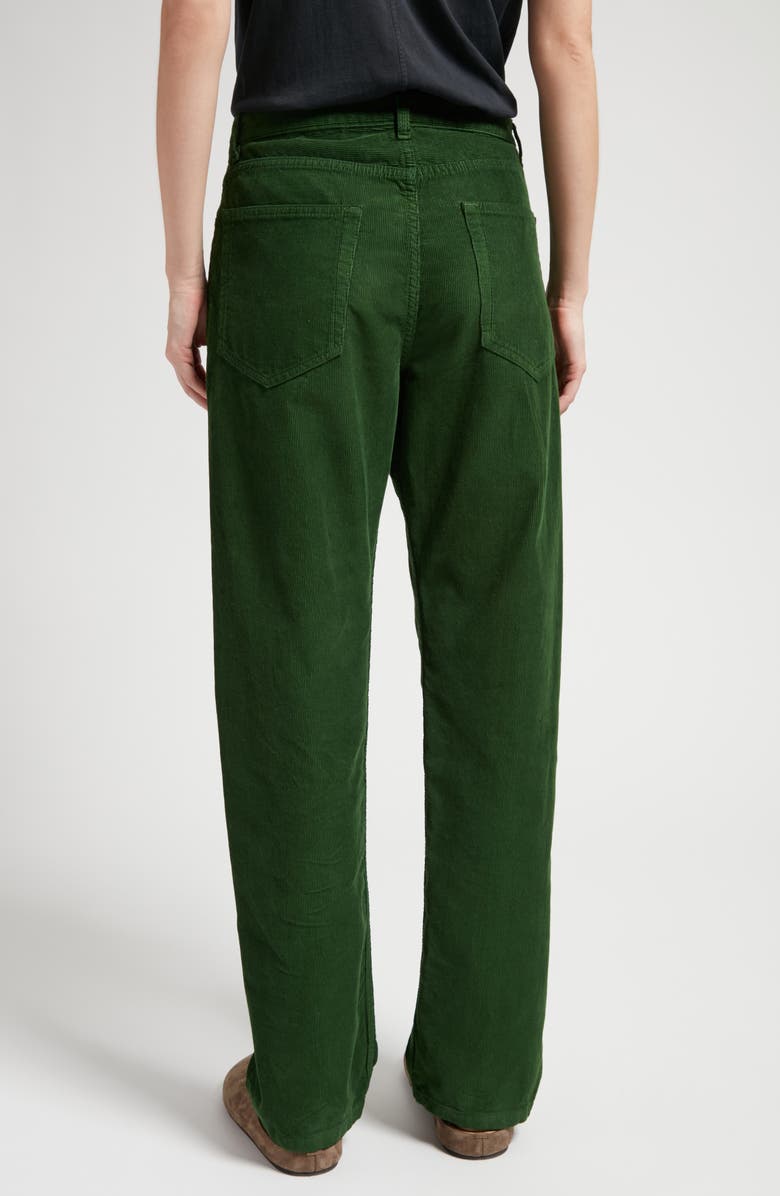 The Row Dan Cotton Corduroy Flare Pants, Alternate, color,