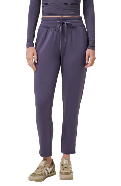 Travismathew Skyloft Soft Ankle Pants In Purple