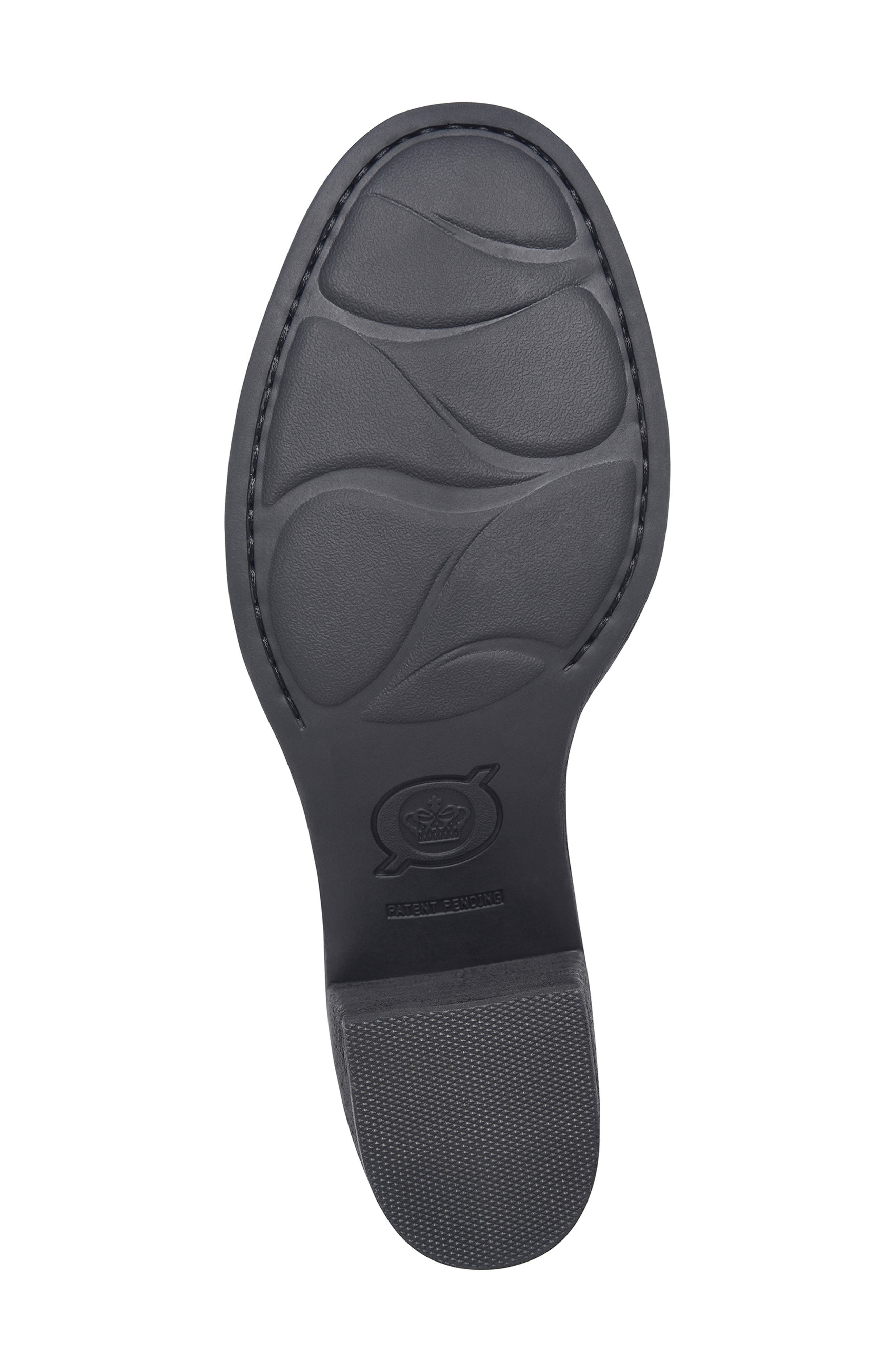 Børn Reece Bootie, Alternate, color, Black Leather